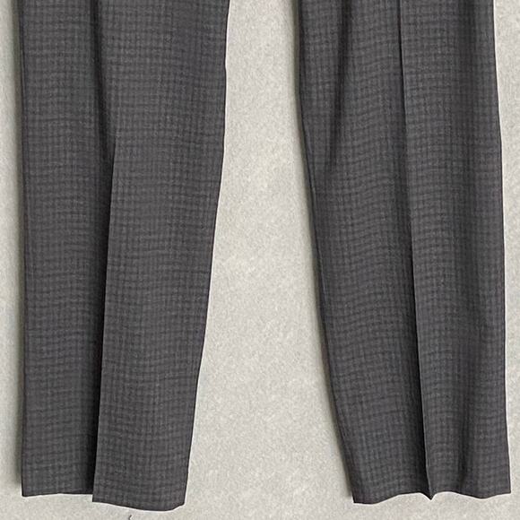 Perry Ellis Men's 36x32 Dress Pant Slim Fit Flat Front Stretch Charcoal NEW - Picture 4 of 10